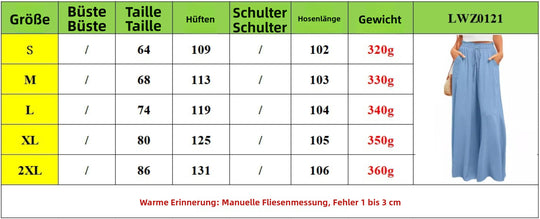 EB | Hose mit weitem Bein und elastischer Taille