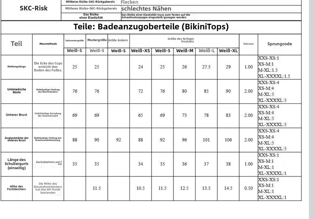 EB | Split Badeanzug Hüftrock