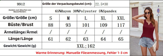EB | Einfarbiges T-Shirt mit V-Ausschnitt