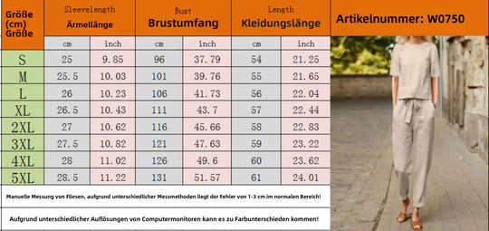 EB | Übergroße Bluse Hose mit weitem Bein Retro zweiteiliges Set