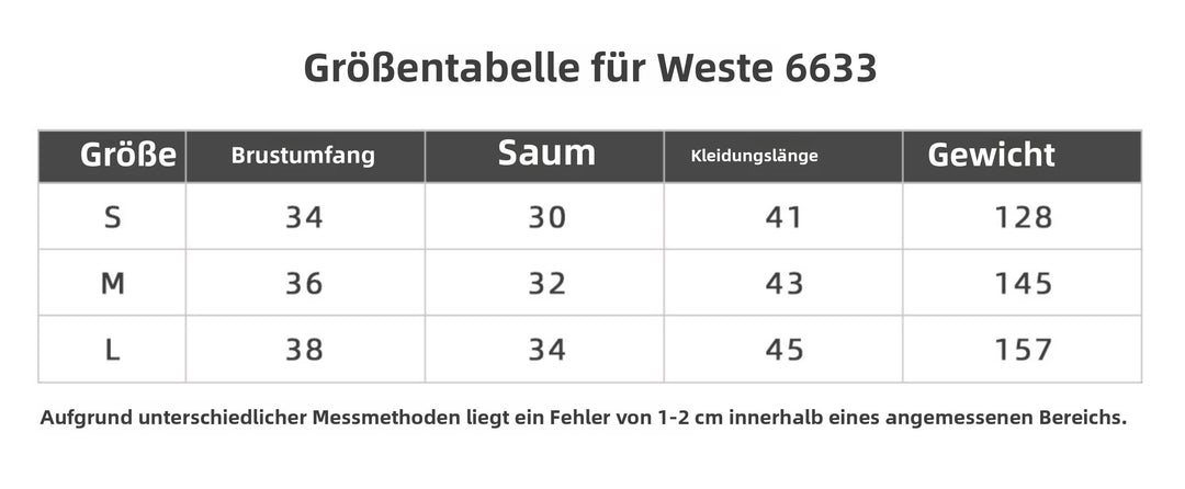 EB | Sportweste mit Gewinde