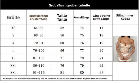 EB | Langärmeliges Oberteil aus Fischgrätengewebe mit gestickten Nähten