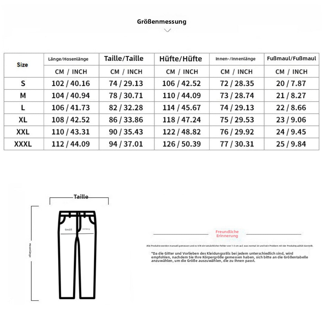 EB | Dropping Gestreifte Hose mit hoher Taille und weitem Bein