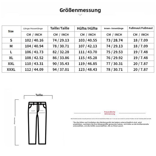 EB | Gerade Sporthose mit Knöpfen