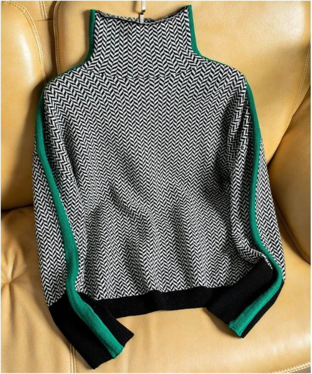 EB | Damen Rollkragenpullover Aus Weichem Strick