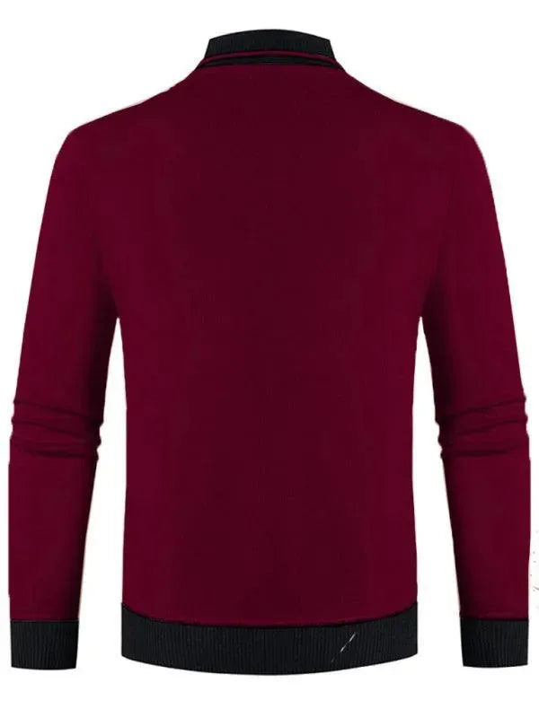 EB | Slim Fit V-Ausschnitt Herren Pullover