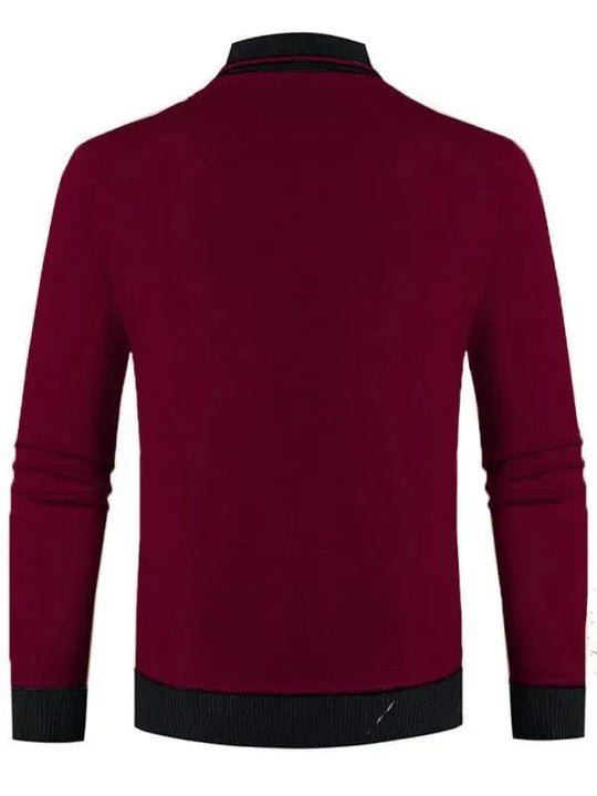 EB | Slim Fit V-Ausschnitt Herren Pullover