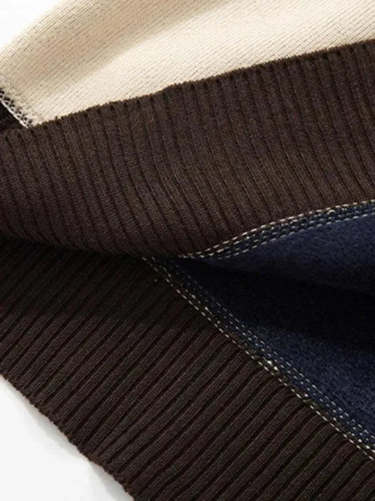 EB | Slim Fit V-Ausschnitt Herren Pullover