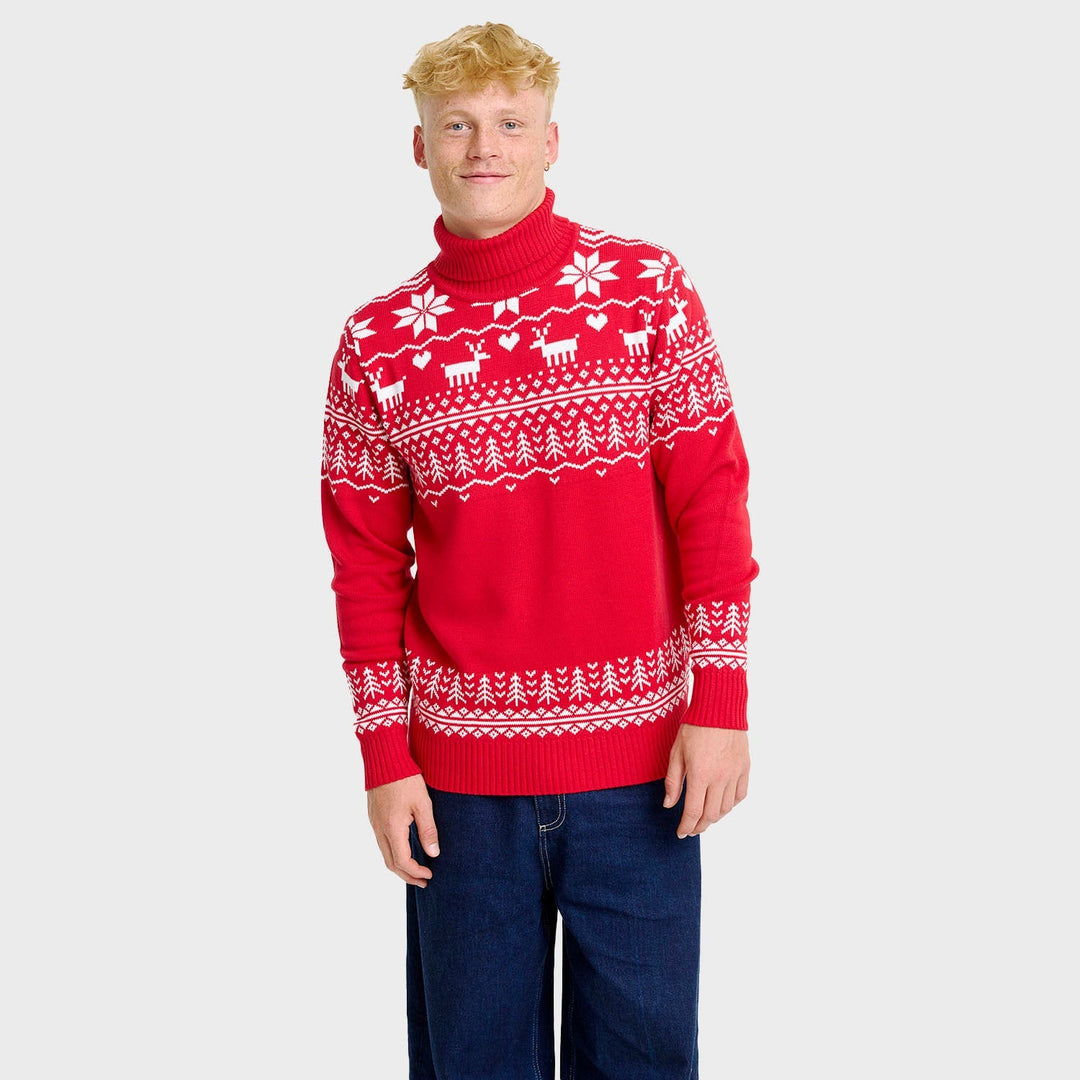 EB | Der Grönland Weihnachten Rollkragenpullover Herren