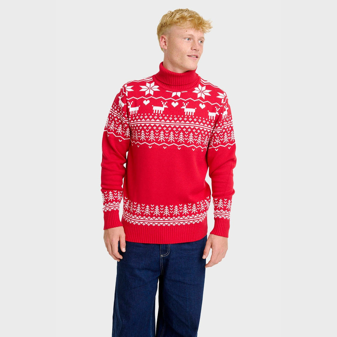 EB | Der Grönland Weihnachten Rollkragenpullover Herren