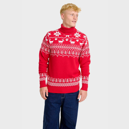EB | Der Grönland Weihnachten Rollkragenpullover Herren