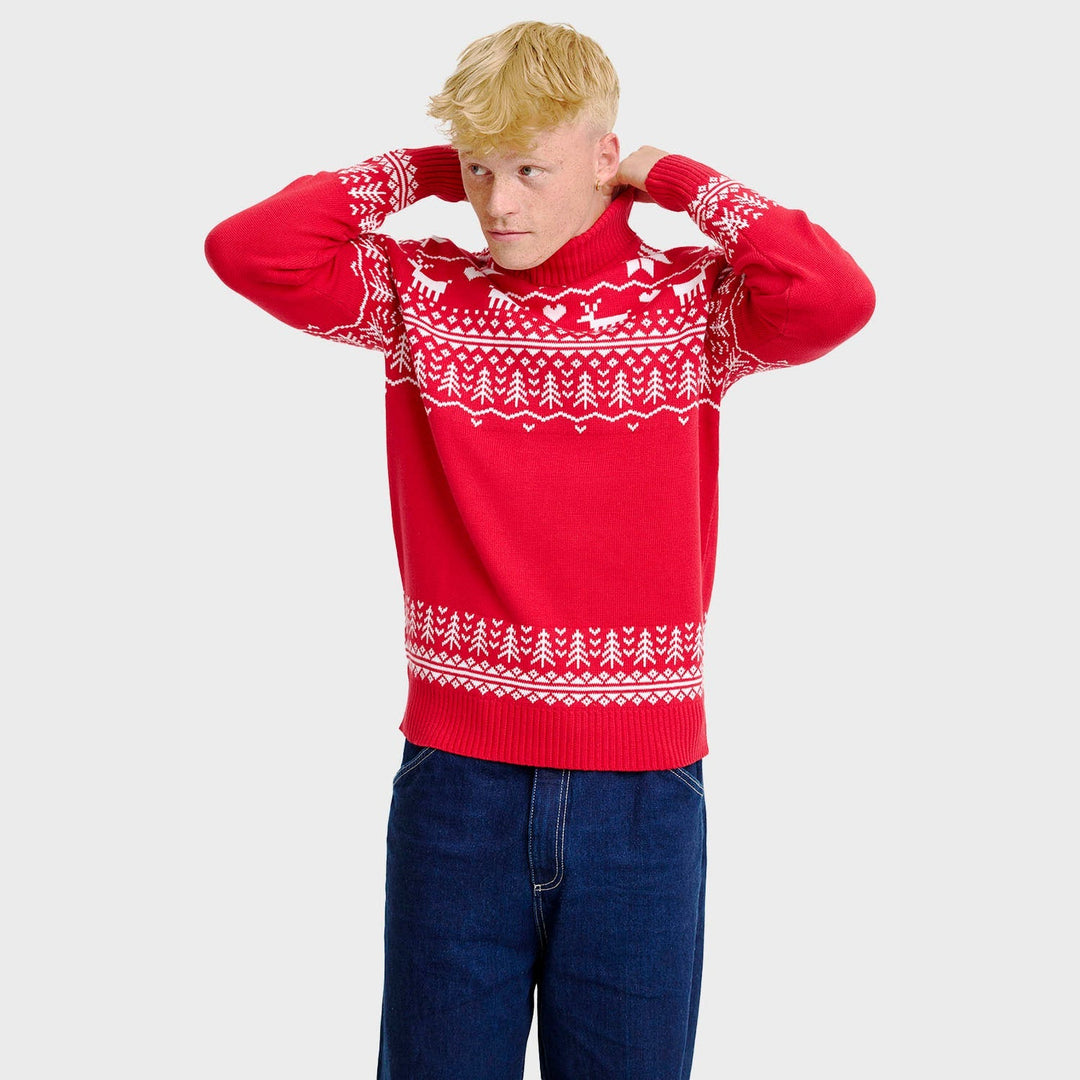 EB | Der Grönland Weihnachten Rollkragenpullover Herren