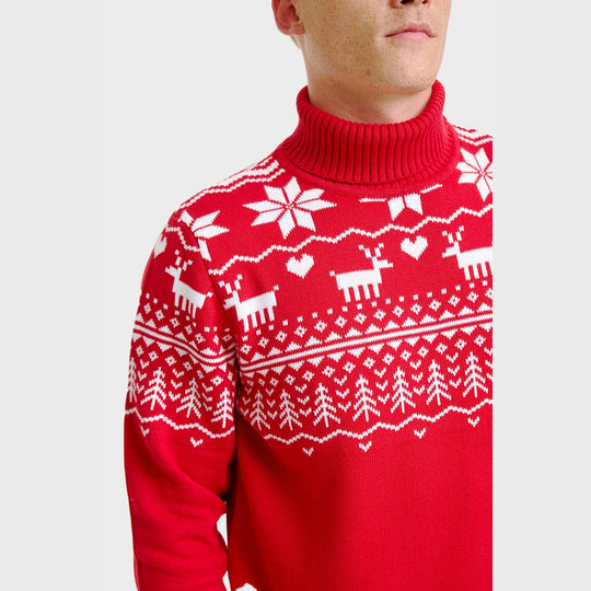 EB | Der Grönland Weihnachten Rollkragenpullover Herren