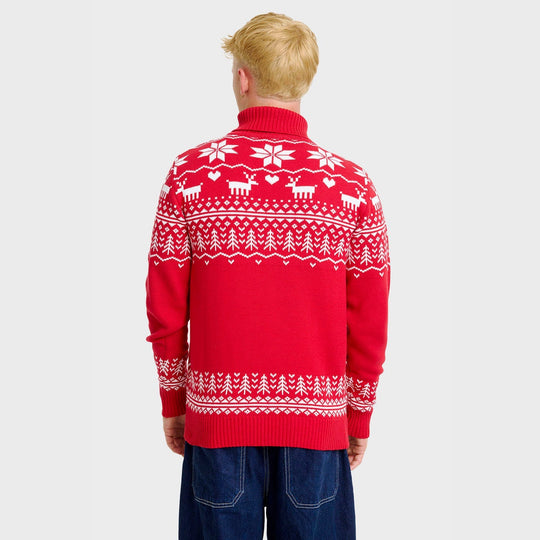 EB | Der Grönland Weihnachten Rollkragenpullover Herren