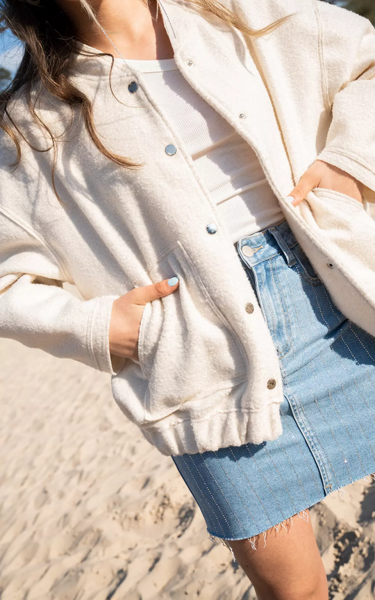 EB | Oversized Bomberjacke für Damen