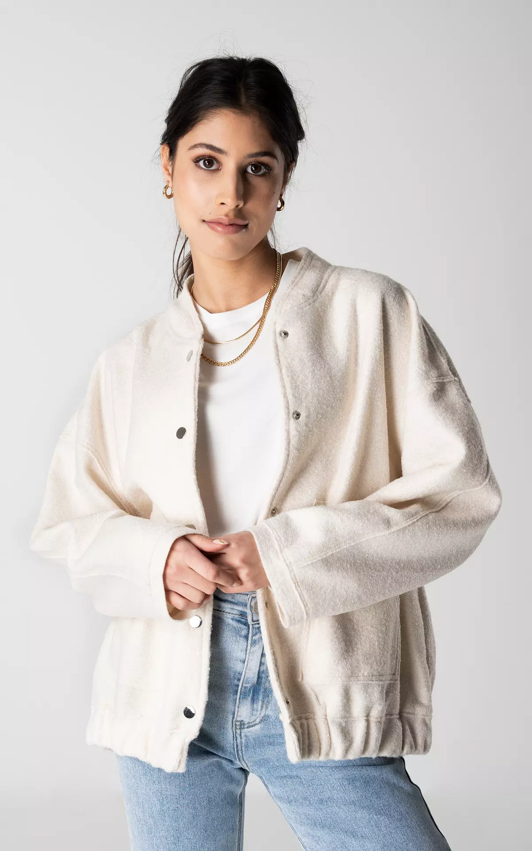 EB | Oversized Bomberjacke für Damen