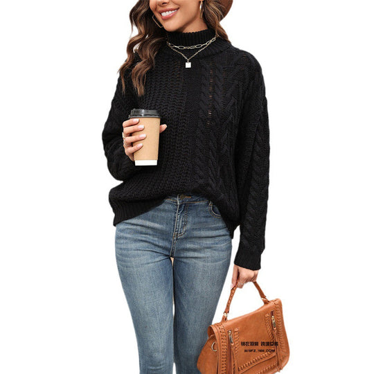 EB | Rollkragenpullover Chic Moderner Stil Ideal für den Winter