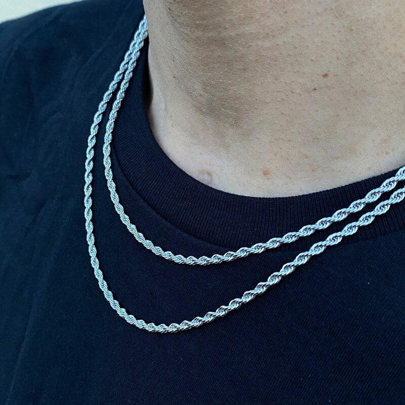 EB Stilvolle Herren-Halskette mit Kette