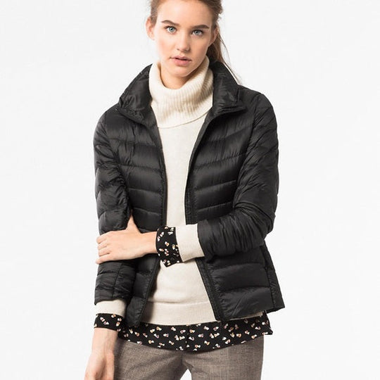 Lheidi-Mode | Eichte Daunenjacke mit Urbaner Eleganz