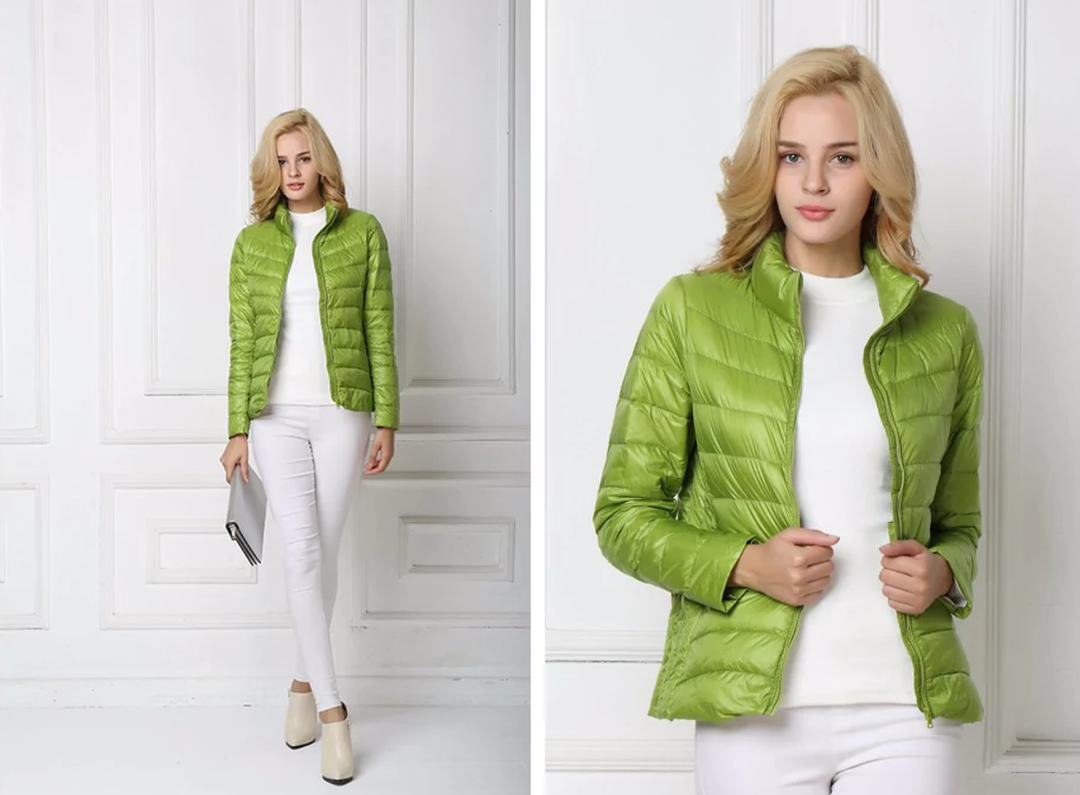 EB | Elegante Leichtgewicht Daunenjacke Damen