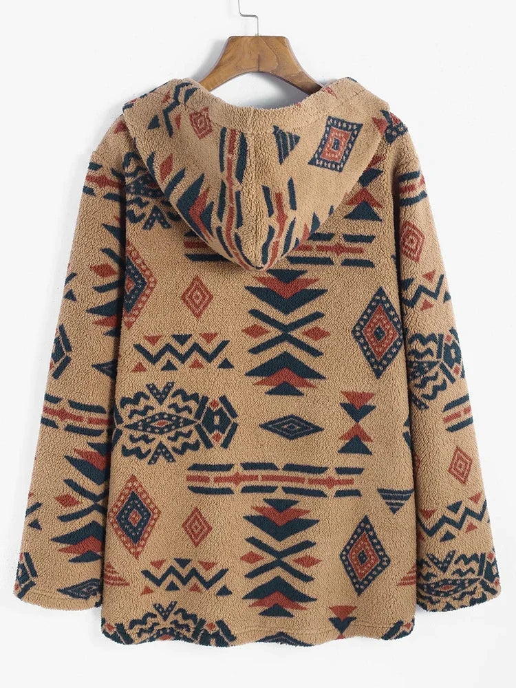 EB | Einzigartige Vintage Aztec-Jacke - Schön und Stylisch