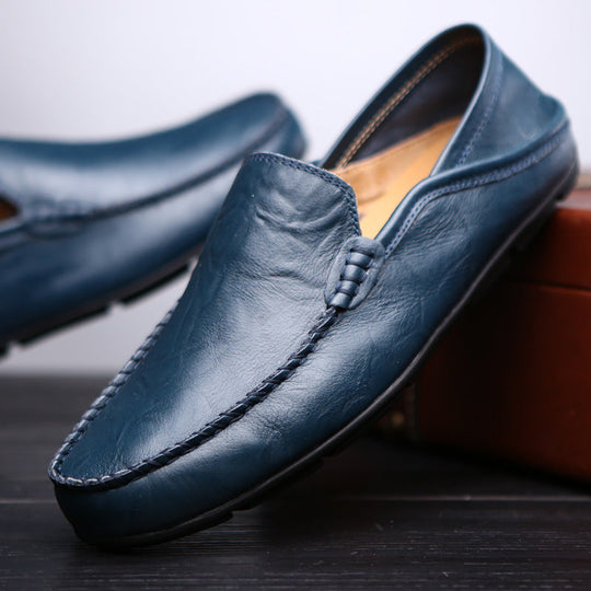 Herren-Loafer aus echtem Leder EB