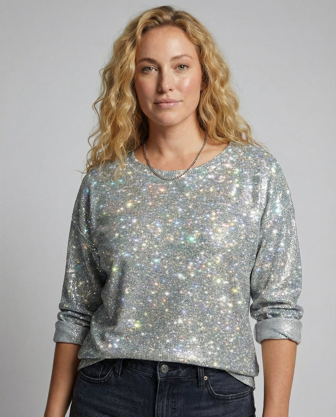 EB | Sweatshirt mit Rundhalsausschnitt