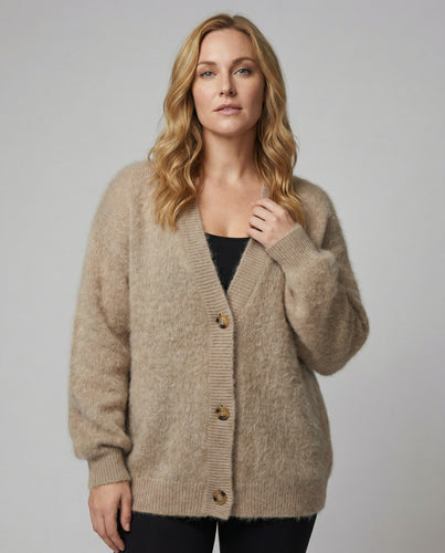 EB | Cardigan - Luxuriöser Cashmere Couture Cardigan