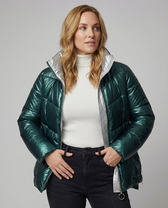 EB Glänzende Leuchtende Stylische Jacke