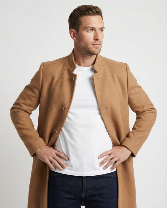 EB | Übergangsjacke für Männer mit Knöpfen Ideal für Den Frühling