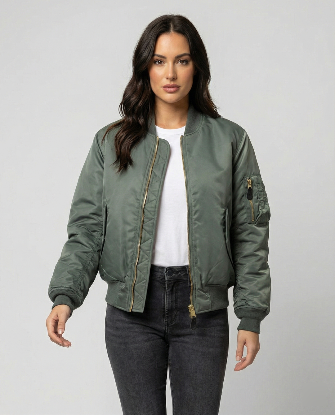EB | Unisex Klassisches Bomberjacke für Damen