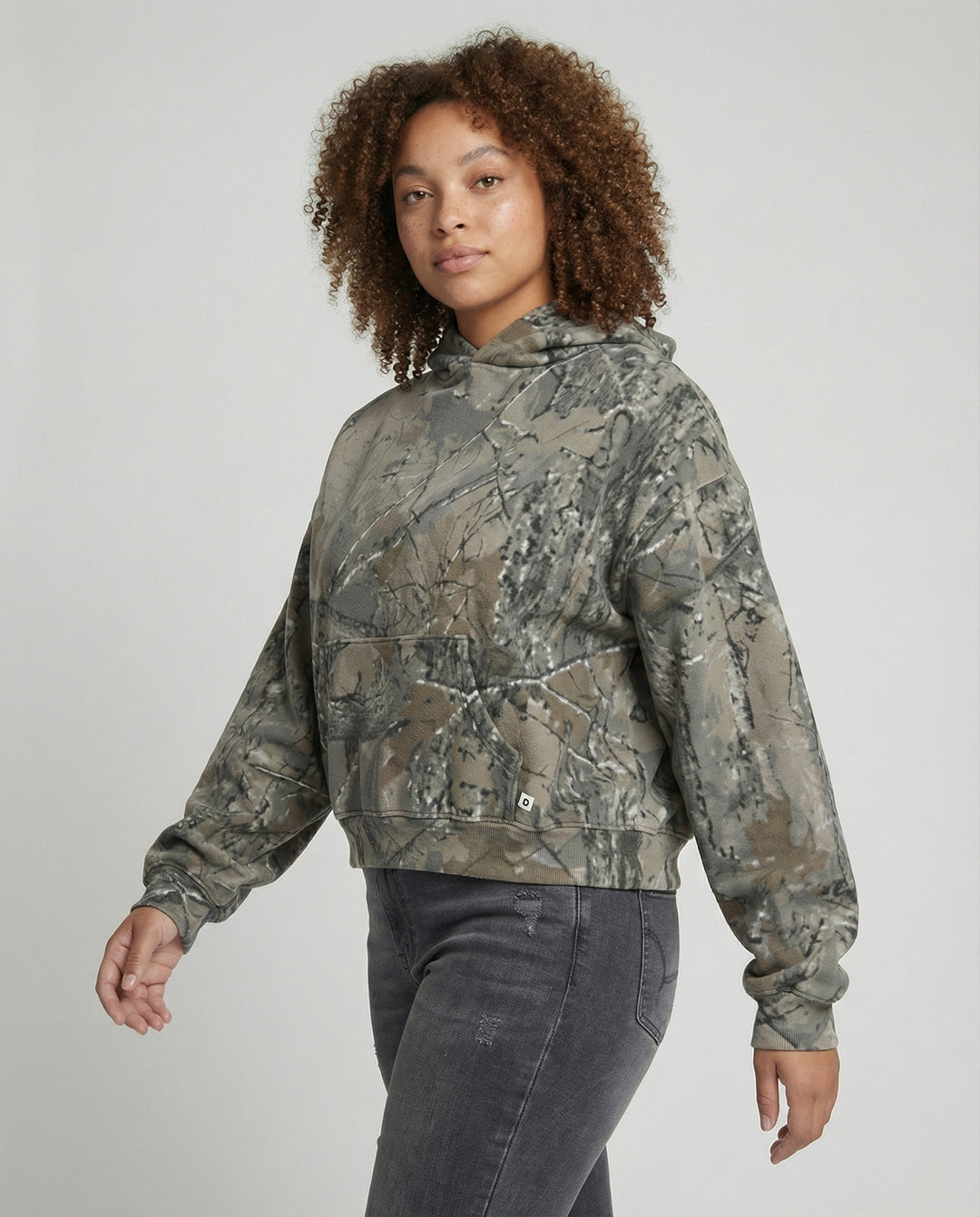 EB | Retro Unisex Hoodie mit Camouflage-Muster