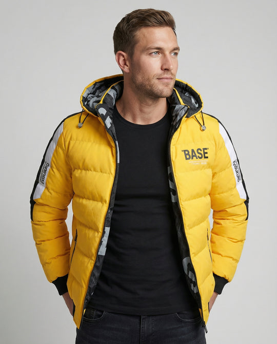 EB | Warme Daunen Winterjacke für Herren