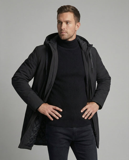 EB | Wasserdichter Bequemer Parka Winterjacke