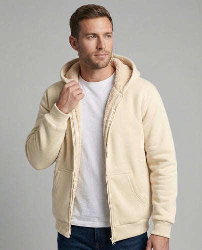 EB | Warmer Fleecegefütterter Winterhoodie für Herren