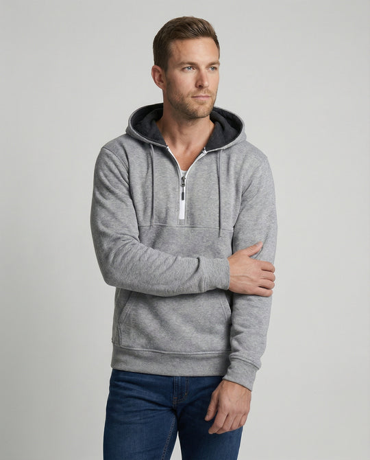 EB | Cooler Männer Halbzip Hoodie