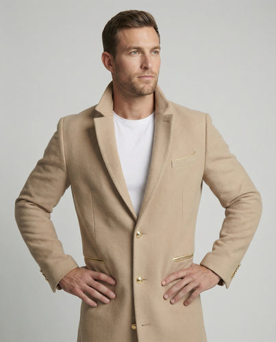 EB | Eleganter Wolltrenchcoat für Männer