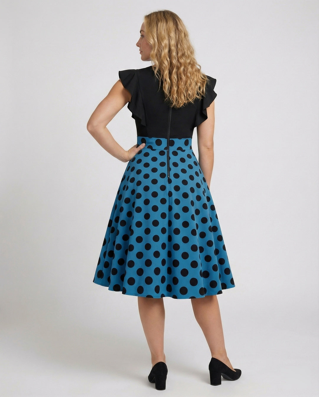 EB | Rockabilly-Kleid Ohne Ärmel
