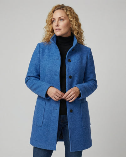 EB | Elegante Jacke Aus Wollmischung Wolle Warm, Stilvoll