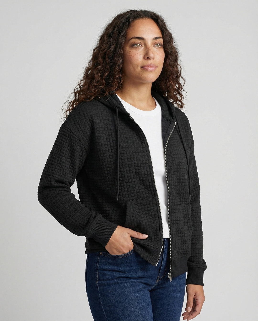 EB | Damen Zip-Up Freizeit Hoodie