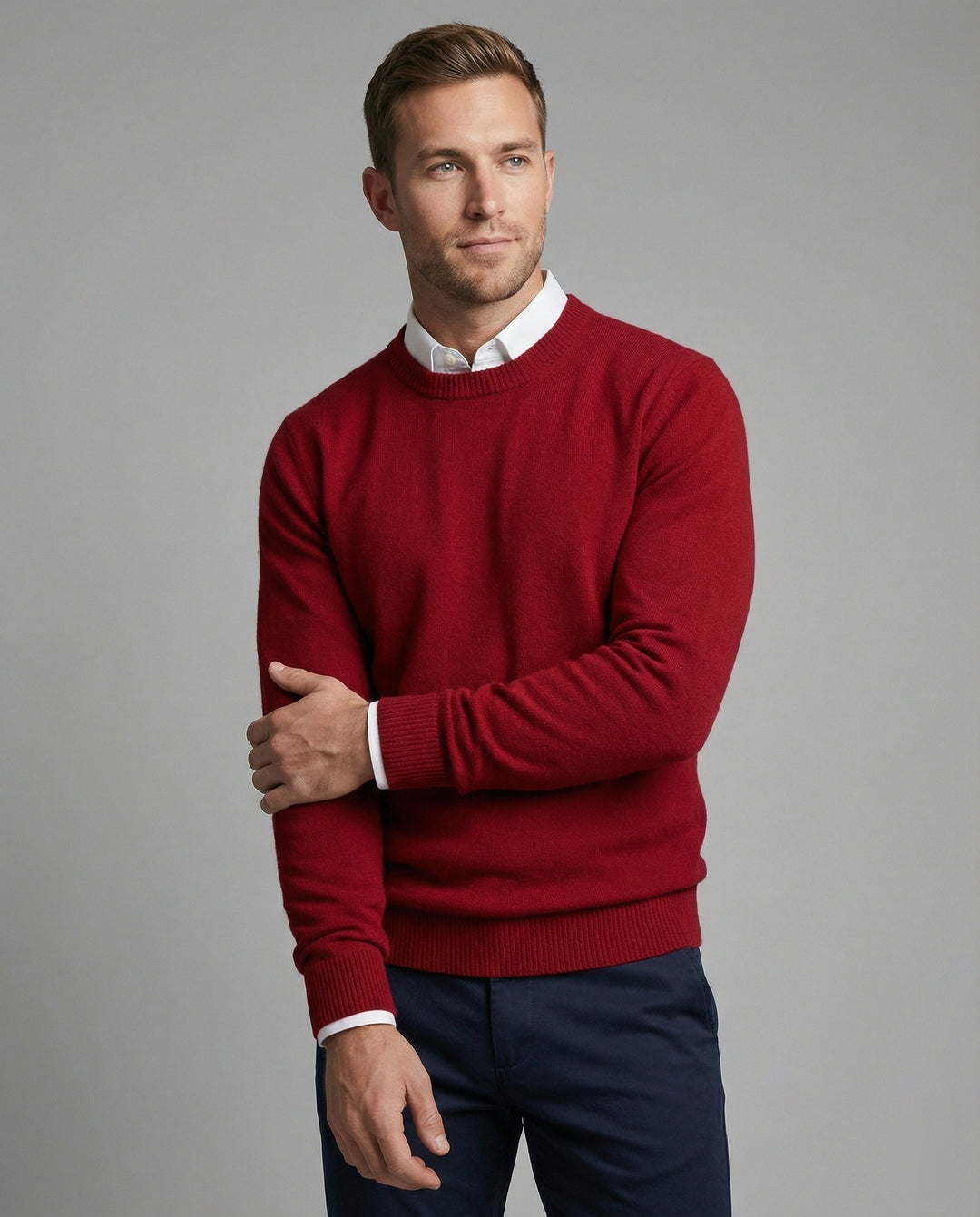 EB | Luxuriöser Cashmere Herrenpullover