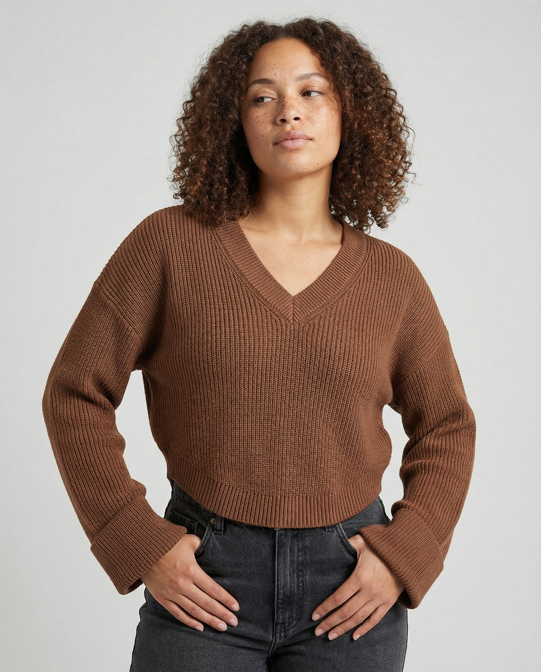 EB | V-Ausschnitt Pullover für Damen