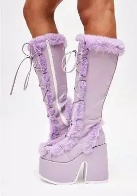 EB | Neue Winter Frauen Schnee Stiefel Plattform  (Saison 2)