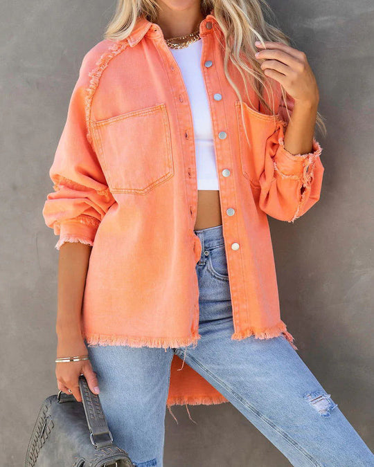 EB | Edge Patchwork Pocket Denim-Jacke