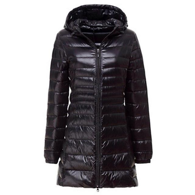 EB | lange Daunenjacke für Damen