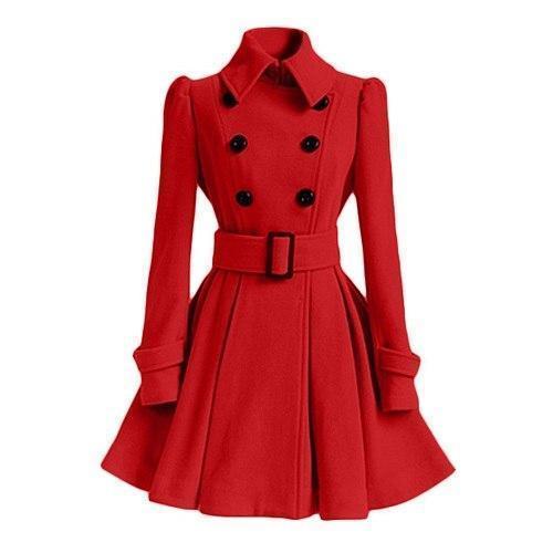 EB | taillierte Damen Windbreaker Trenchcoat