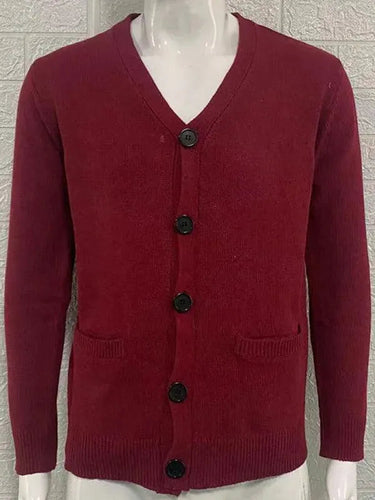EB | Ausschnitt Herren Strickjacke Pullover