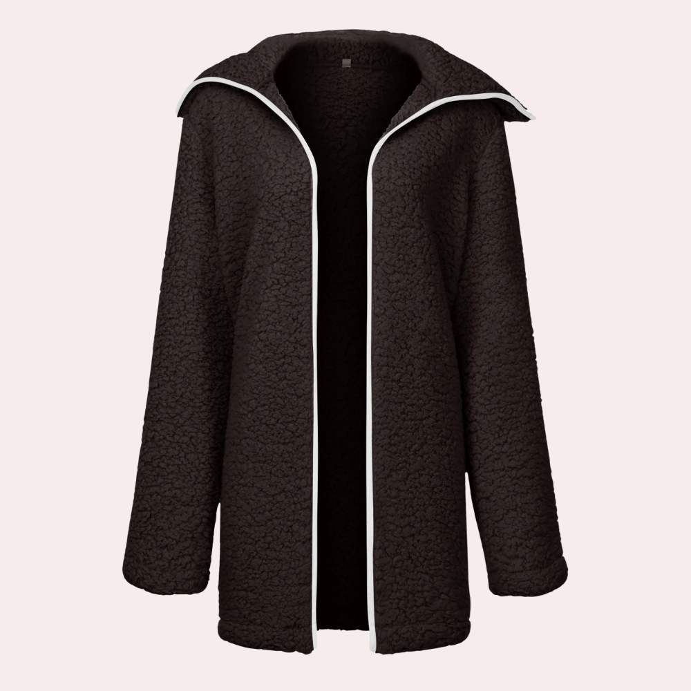 EB | Leichte Plüschjacke für Damen im Winter