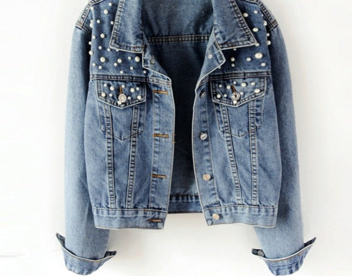 EB | Frauen Denim Jacke Pearl