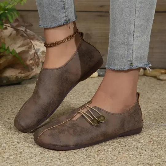 EB | Elegante Ergonomische Flachschuhe mit Weicher Sohle